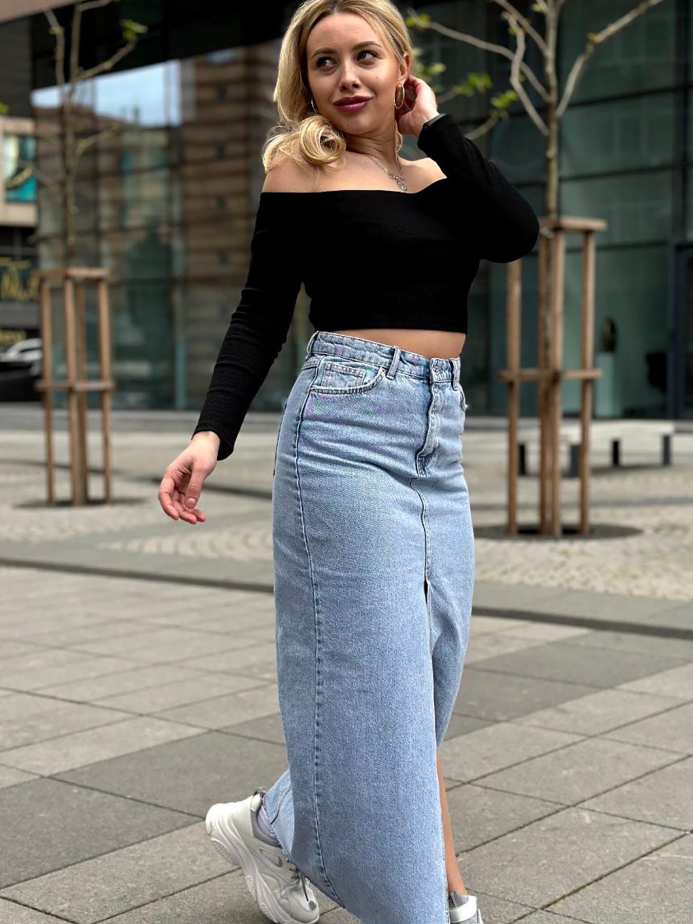 Джинсовая юбка Maritel модель 384811 Фото