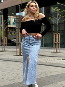 Джинсовая юбка Maritel модель 384811 Фото