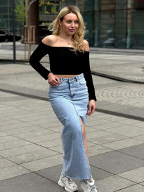 Джинсовая юбка Maritel модель 384811 Фото