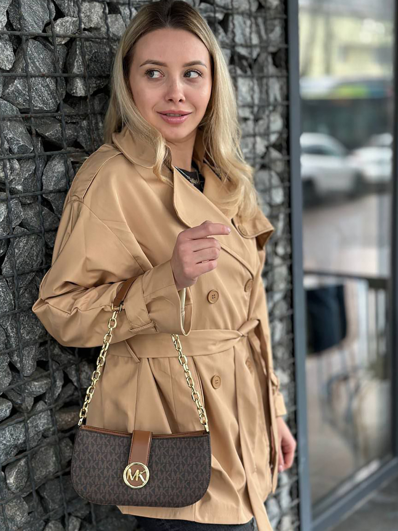 Тренч Maritel модель 415253 Фото