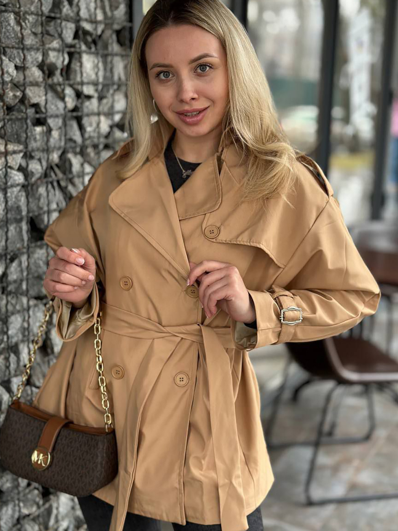 Тренч Maritel модель 415253 Фото