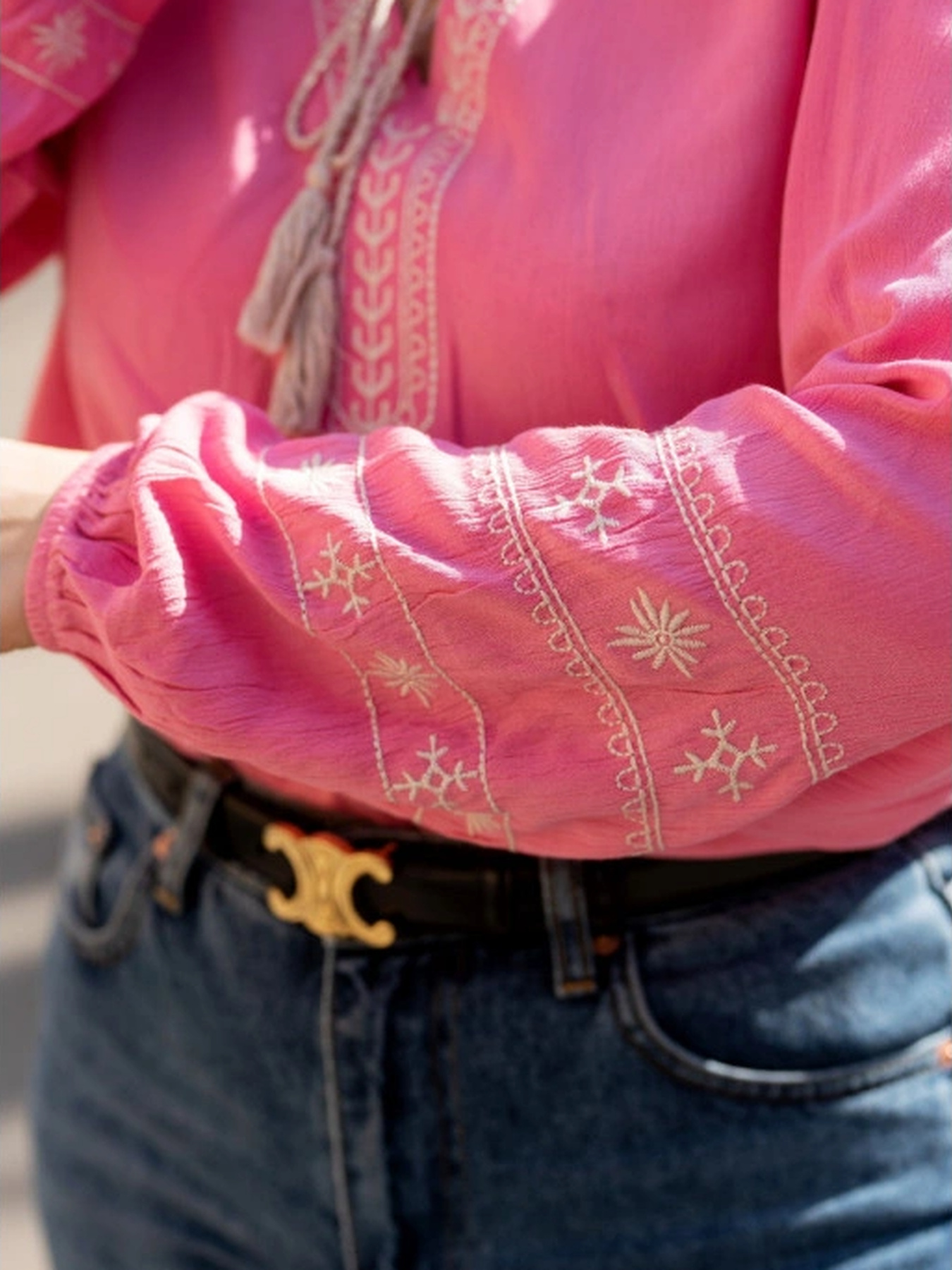 Вышитая рубашка Maritel модель 473592 Фото