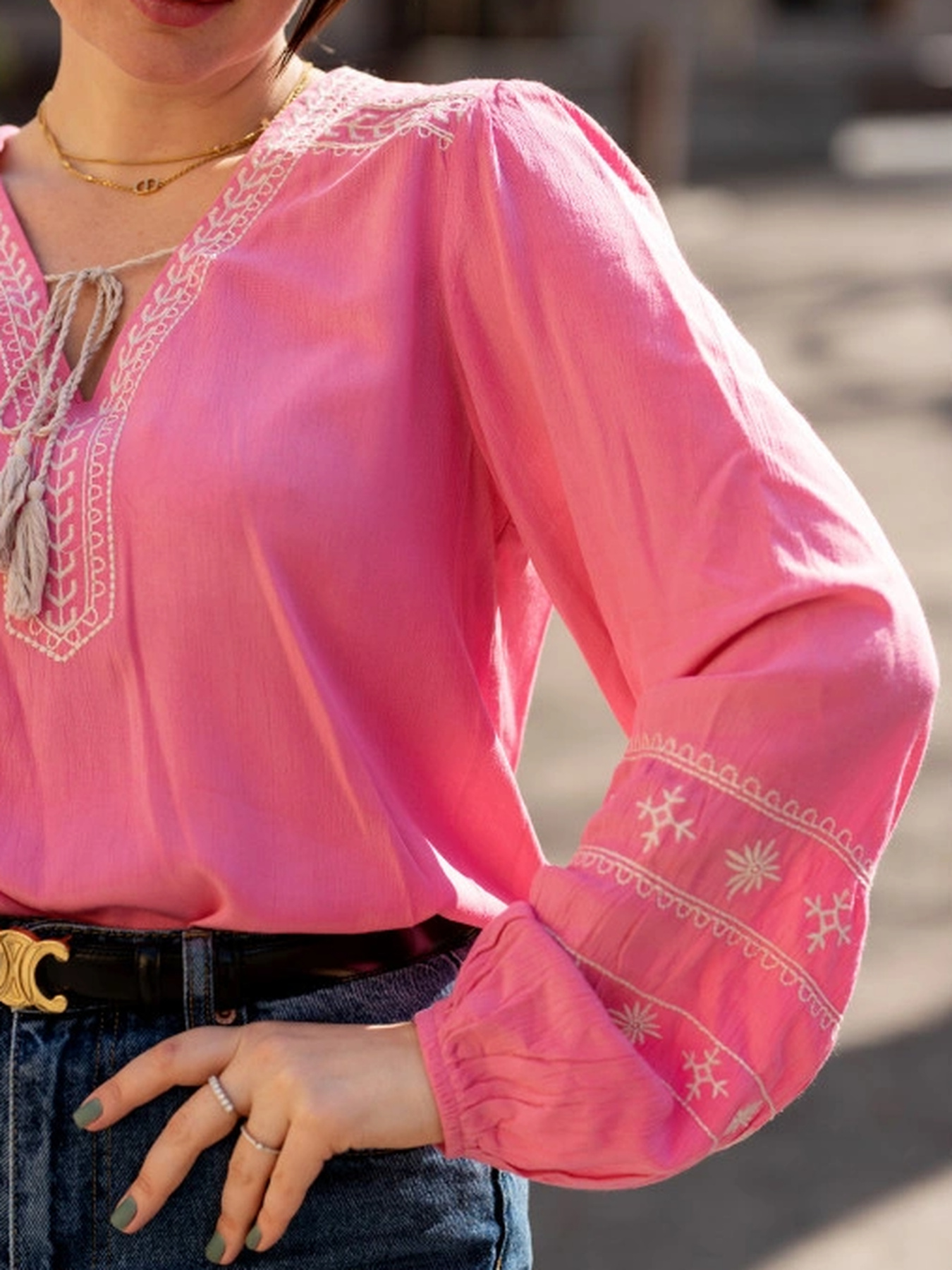 Вышитая рубашка Maritel модель 473592 Фото