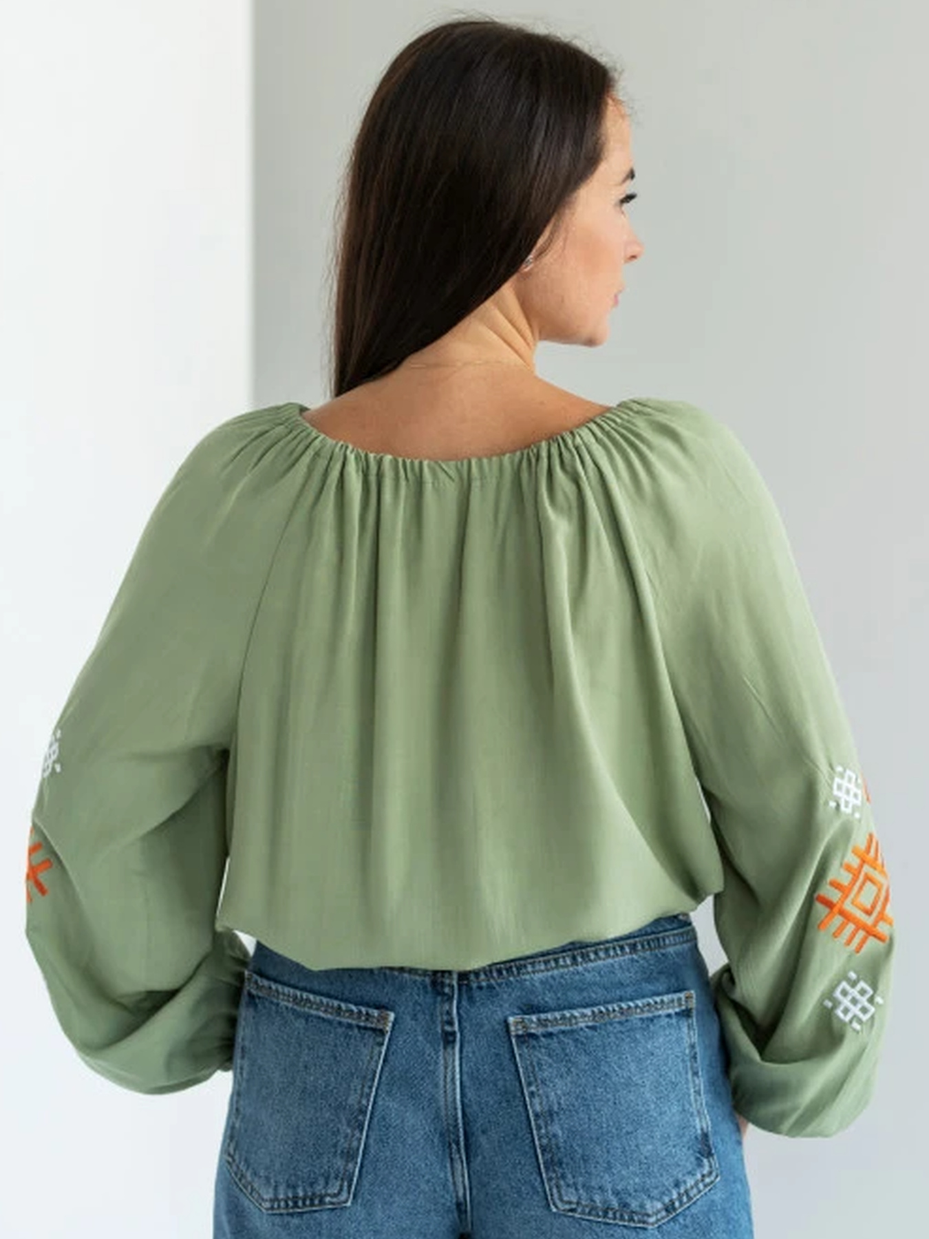 Вышитая рубашка Maritel модель 569538 Фото