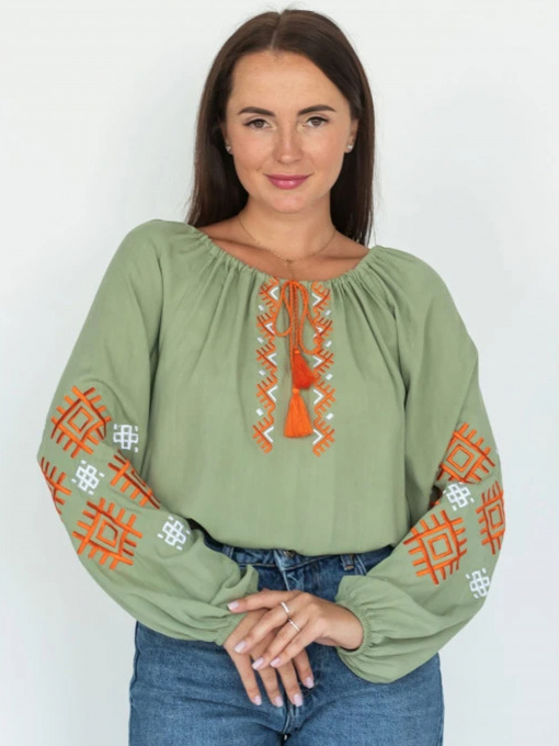 Вышитая рубашка Maritel модель 569538 Фото