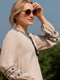 Вышитая рубашка Maritel модель 647391 Фото