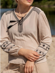 Вышитая рубашка Maritel модель 647391 Фото