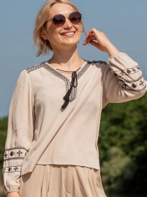 Вышитая рубашка Maritel модель 647391 Фото