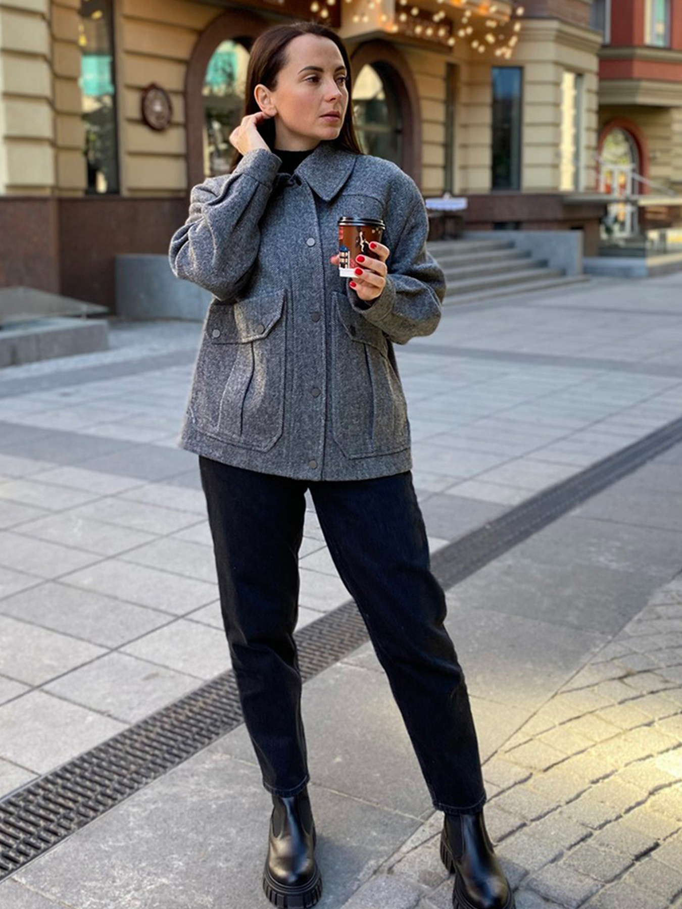 Пальто Maritel модель 736272 Фото