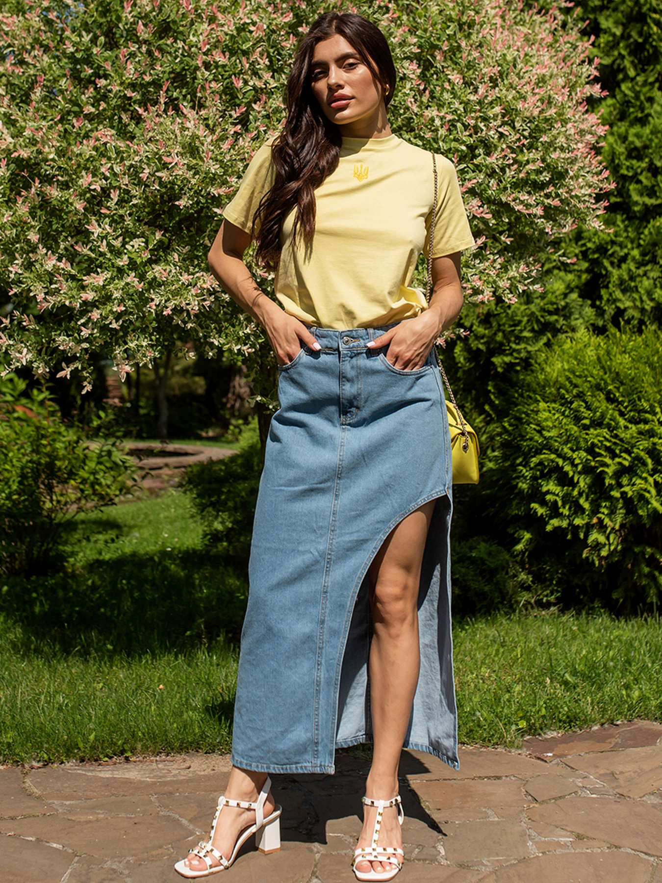 Джинсовая юбка Maritel модель 743270 Фото