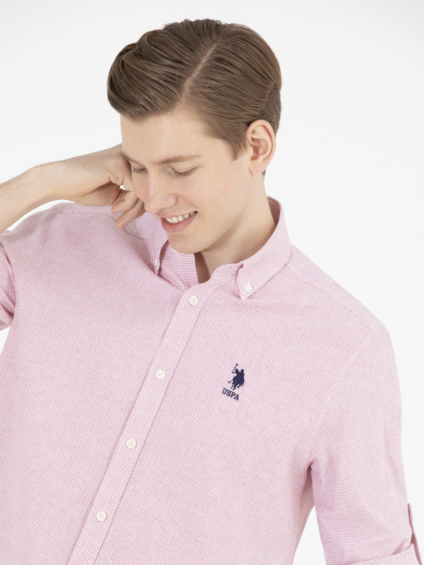 Рубашка US Polo модель G081SZ004.000.1593369.VR030 Фото