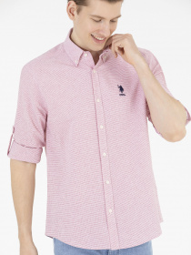 Рубашка повседневная US Polo модель G081SZ004.000.1593369.VR030 Фото