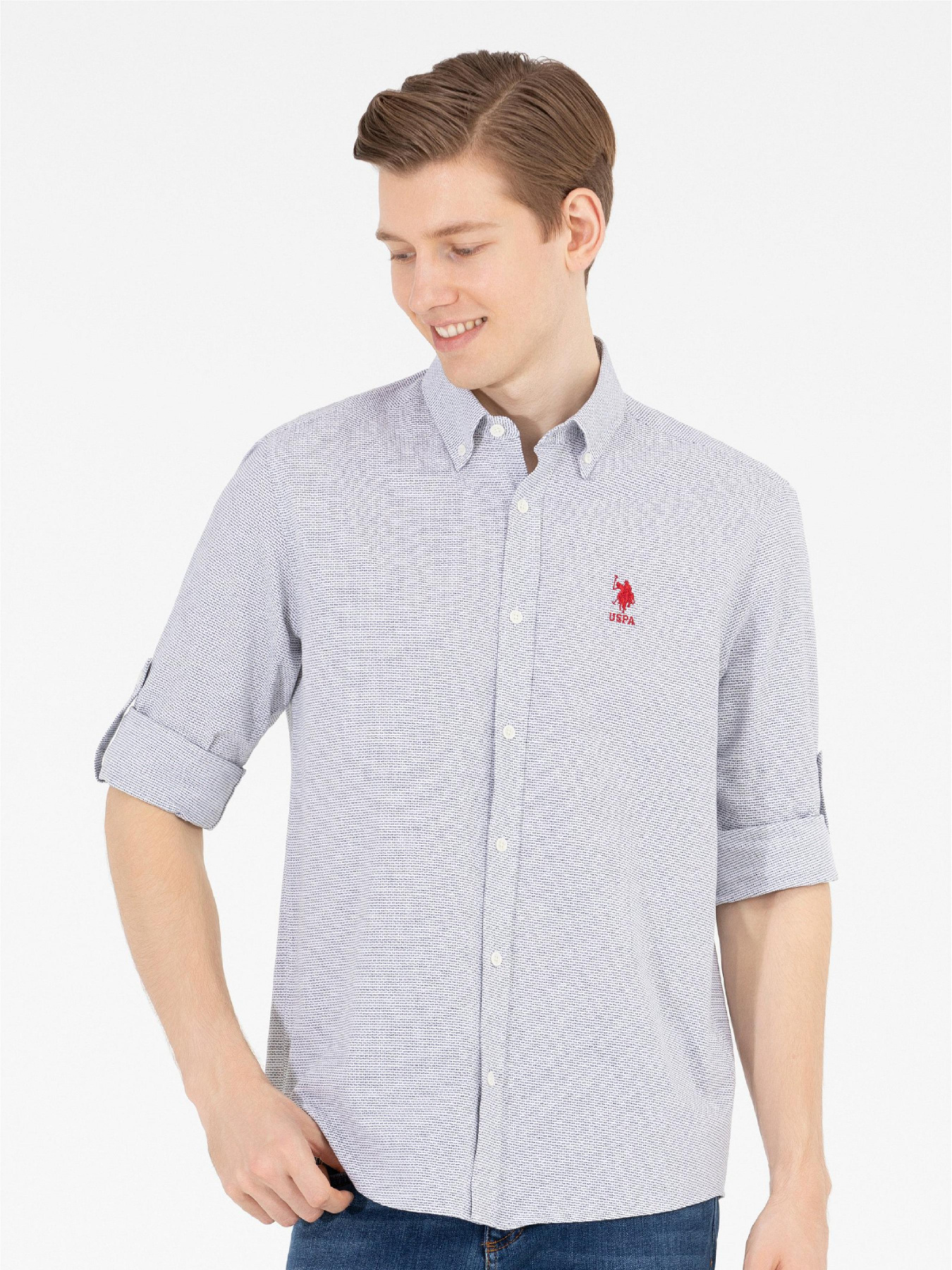 Сорочка повсякденна US Polo модель G081SZ004.000.1593369.VR033 Сорочка повсякденна US Polo модель G081SZ004.000.1593369.VR033 Фото