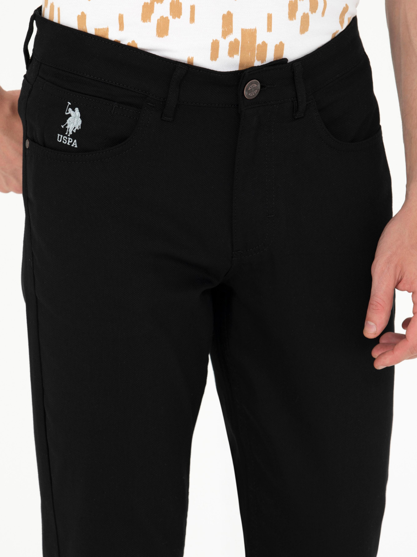 Брюки повседневные US Polo модель USPAINT.1600054.VR046 Фото