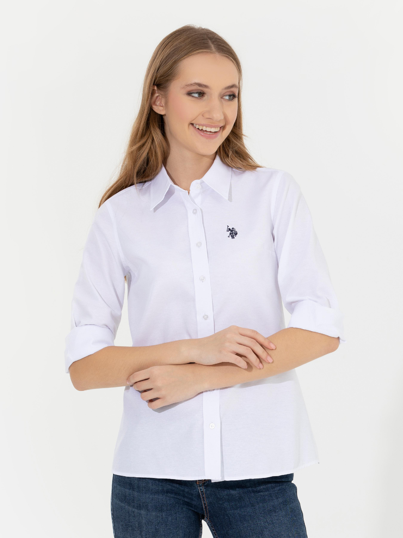 Рубашка US Polo модель G082GL004.000.1554842.VR013 Фото