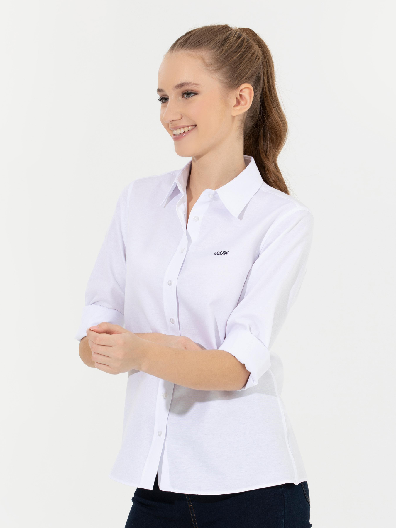 Рубашка US Polo модель G082GL004.000.1566127.VR013 Фото