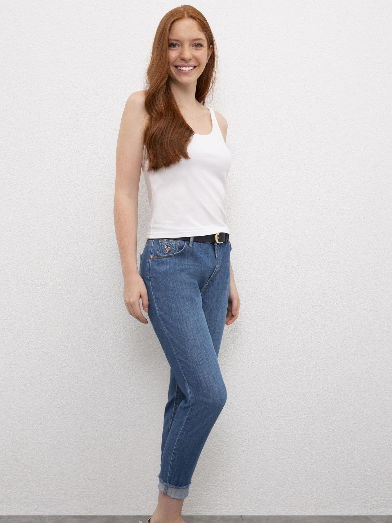 Завужені джинси US Polo модель G082SZ080.000.985063.DN0022 Фото