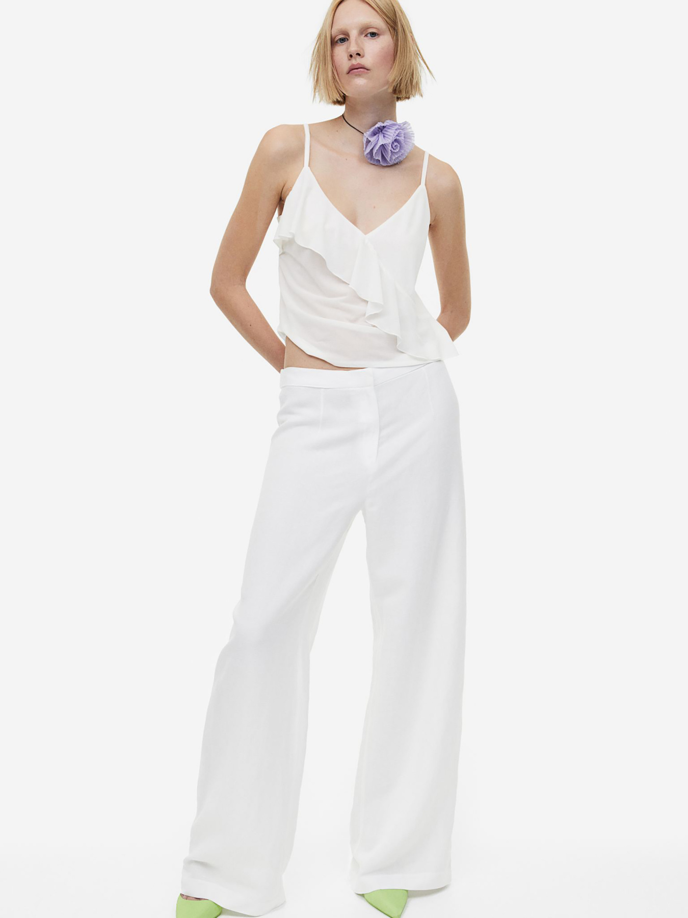 Брюки повседневные H&M модель 68923 Фото