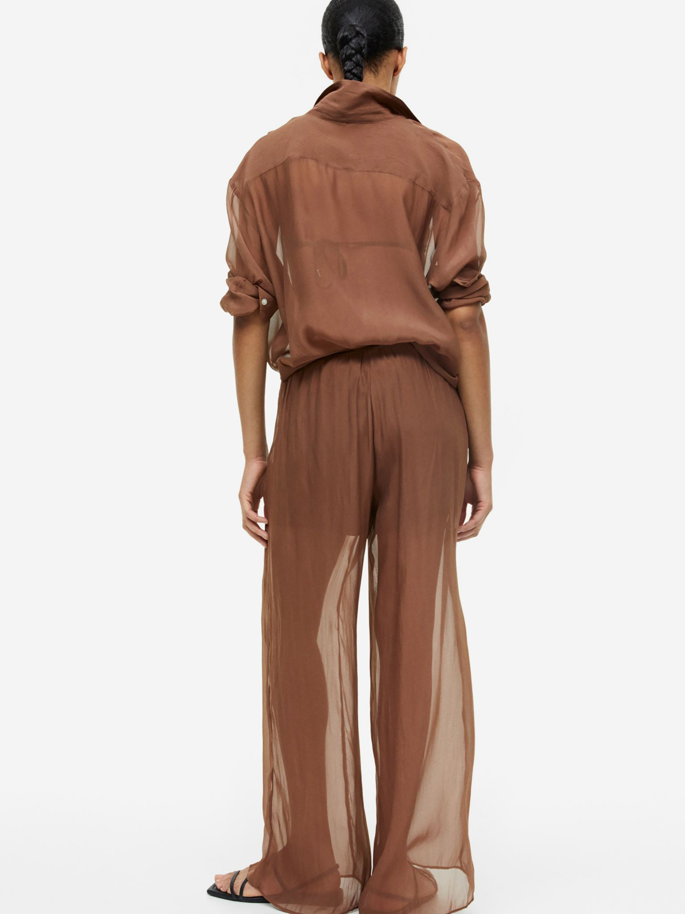 Брюки повседневные H&M модель 68943 Фото