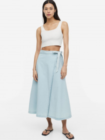 Джинсовая юбка H&M модель 68846 Фото