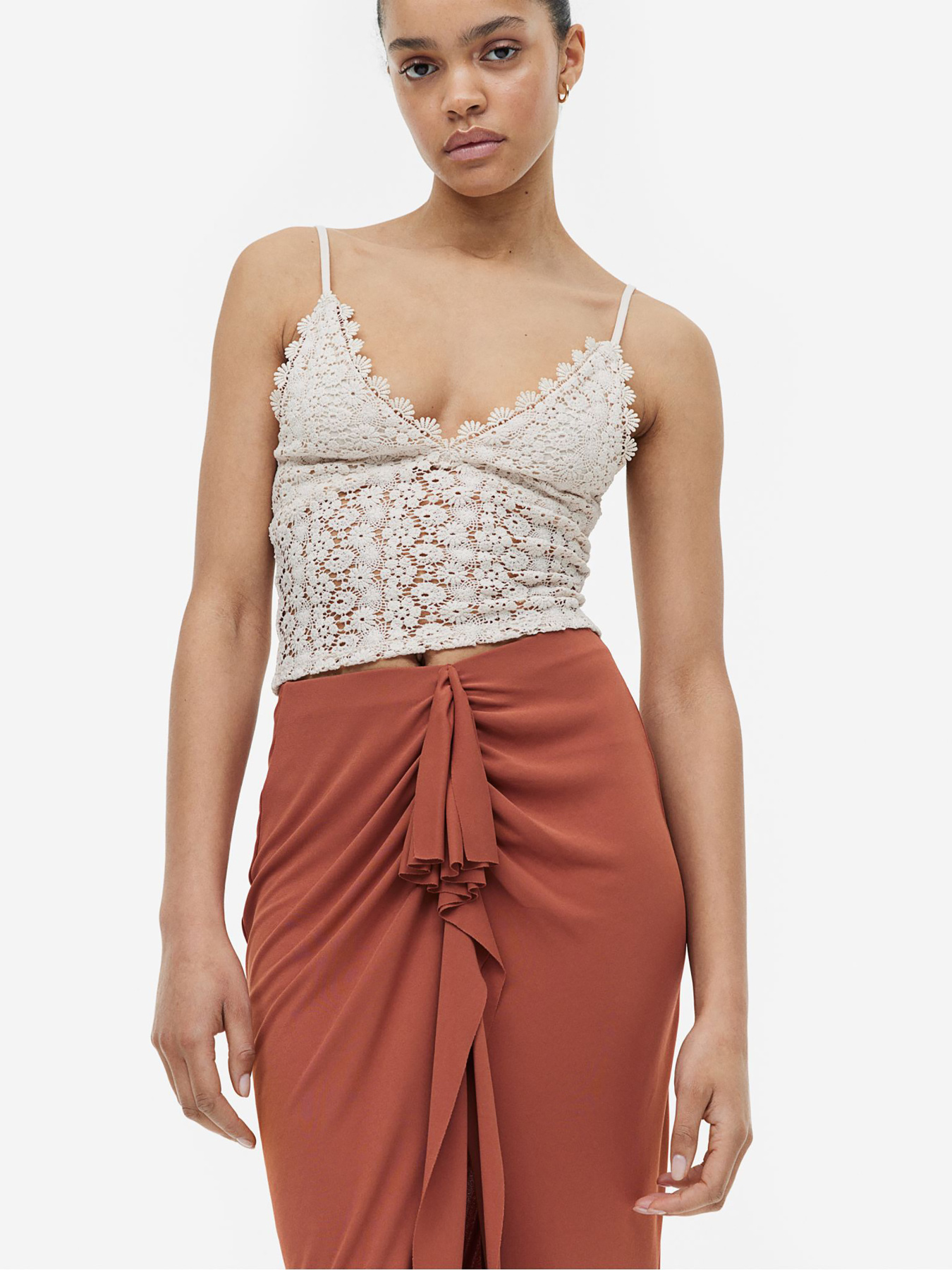 Спідниця міді H&M модель 68837 Фото