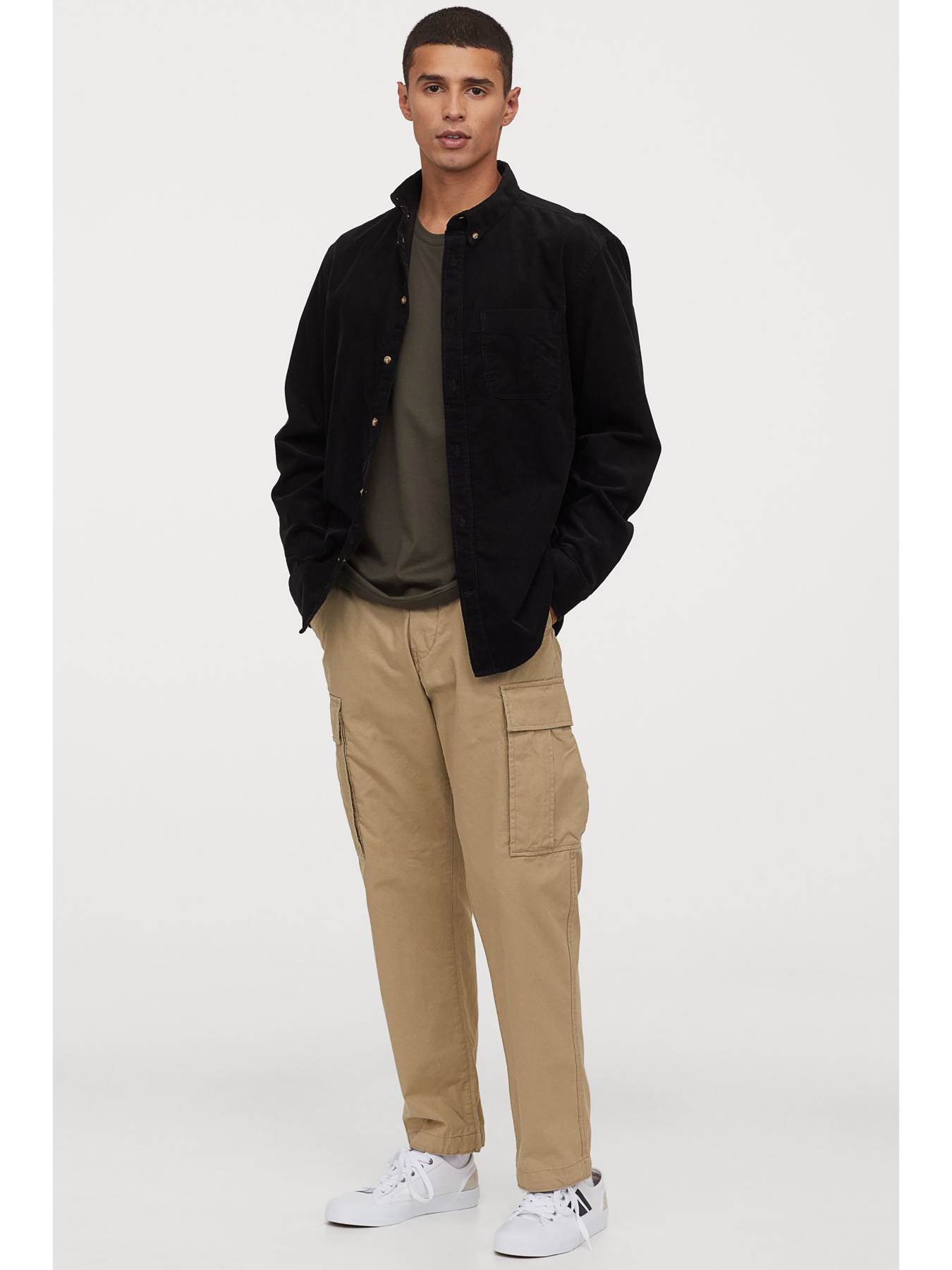 Брюки повседневные H&M модель 52763 Фото