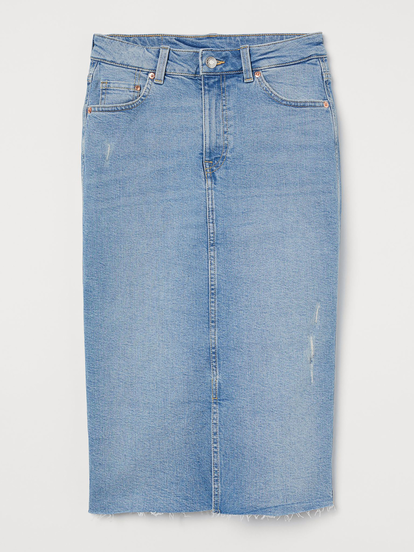 Джинсовая юбка H&M модель 68793 Фото