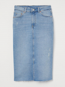 Джинсовая юбка H&M модель 68793 Фото