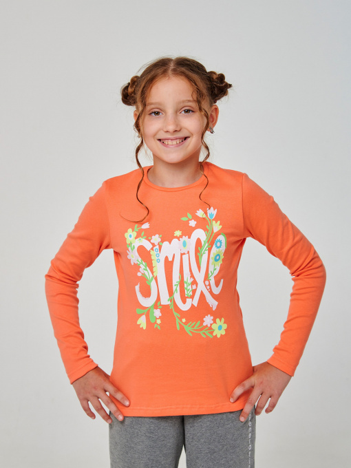 Лонгслів SMIL модель smil_114135-svetlo-korallovyj Лонгслів SMIL модель smil_114135-svetlo-korallovyj Фото