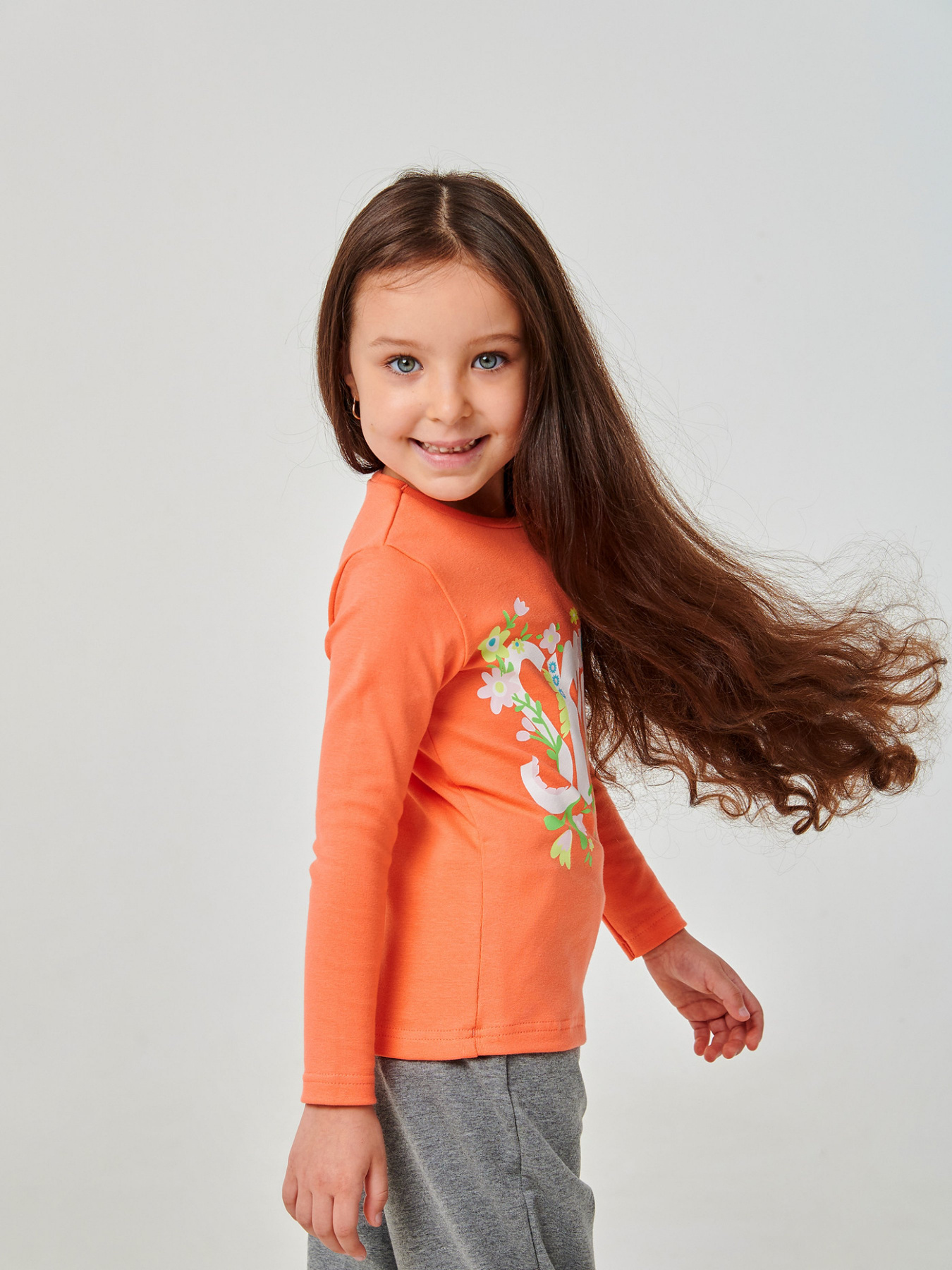 Лонгслів SMIL модель smil_114134-svetlo-korallovyj Фото