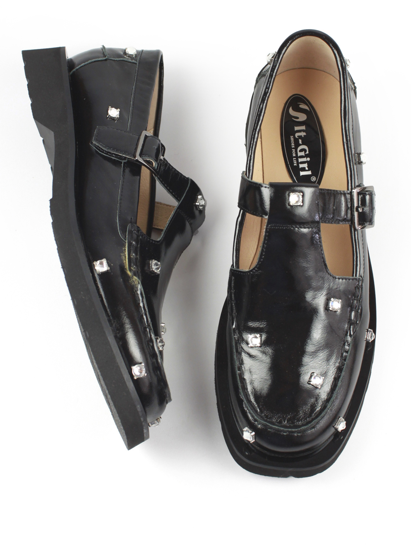 Лоферы It-girl модель D20600FN-6316-1-black Фото