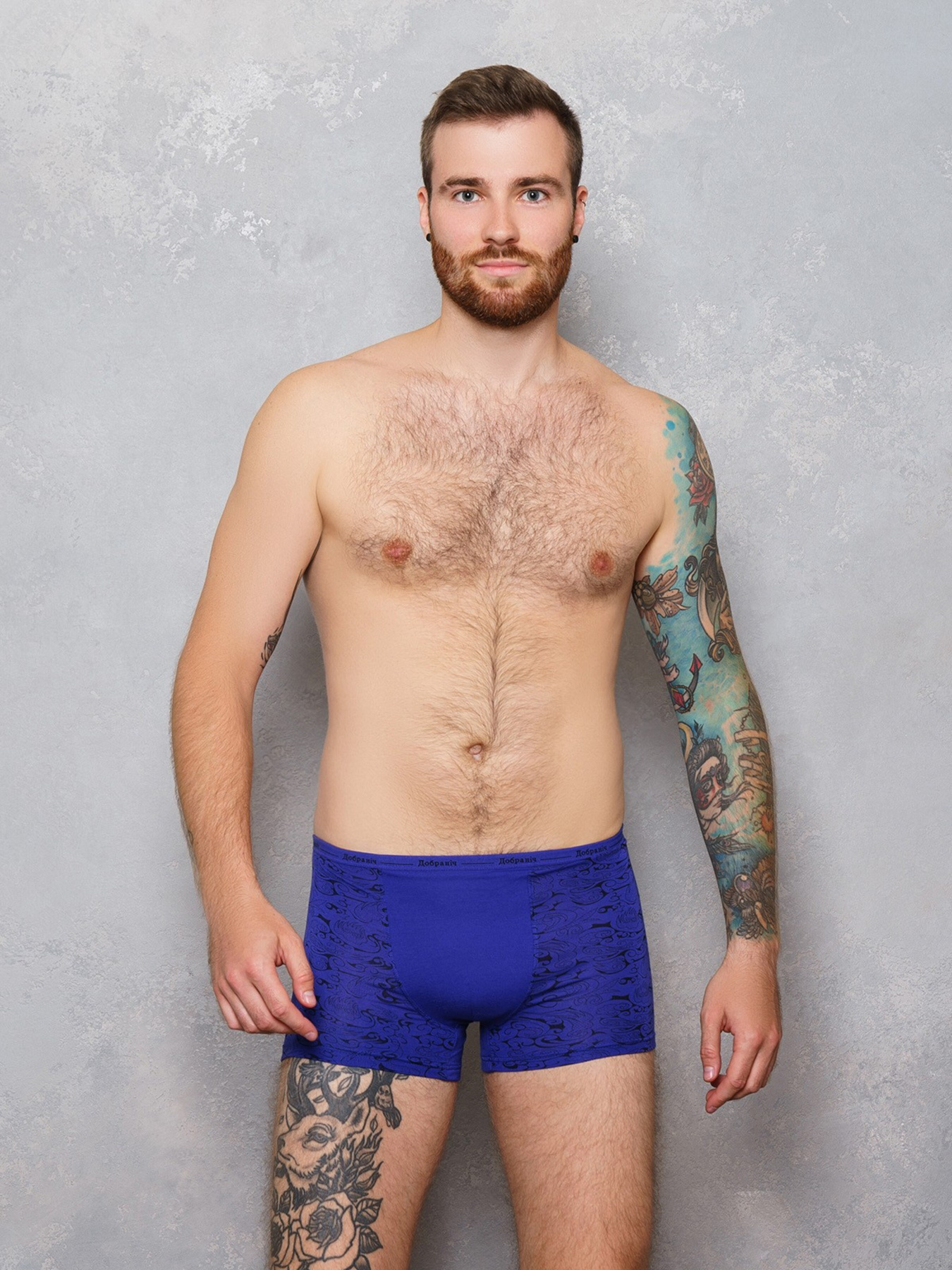 Трусы ISSA Plus модель GN5-105_darkblue Фото