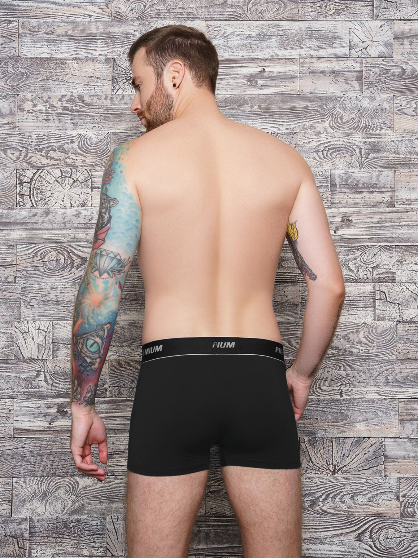 Труси ISSA Plus модель GN5-153_black Фото