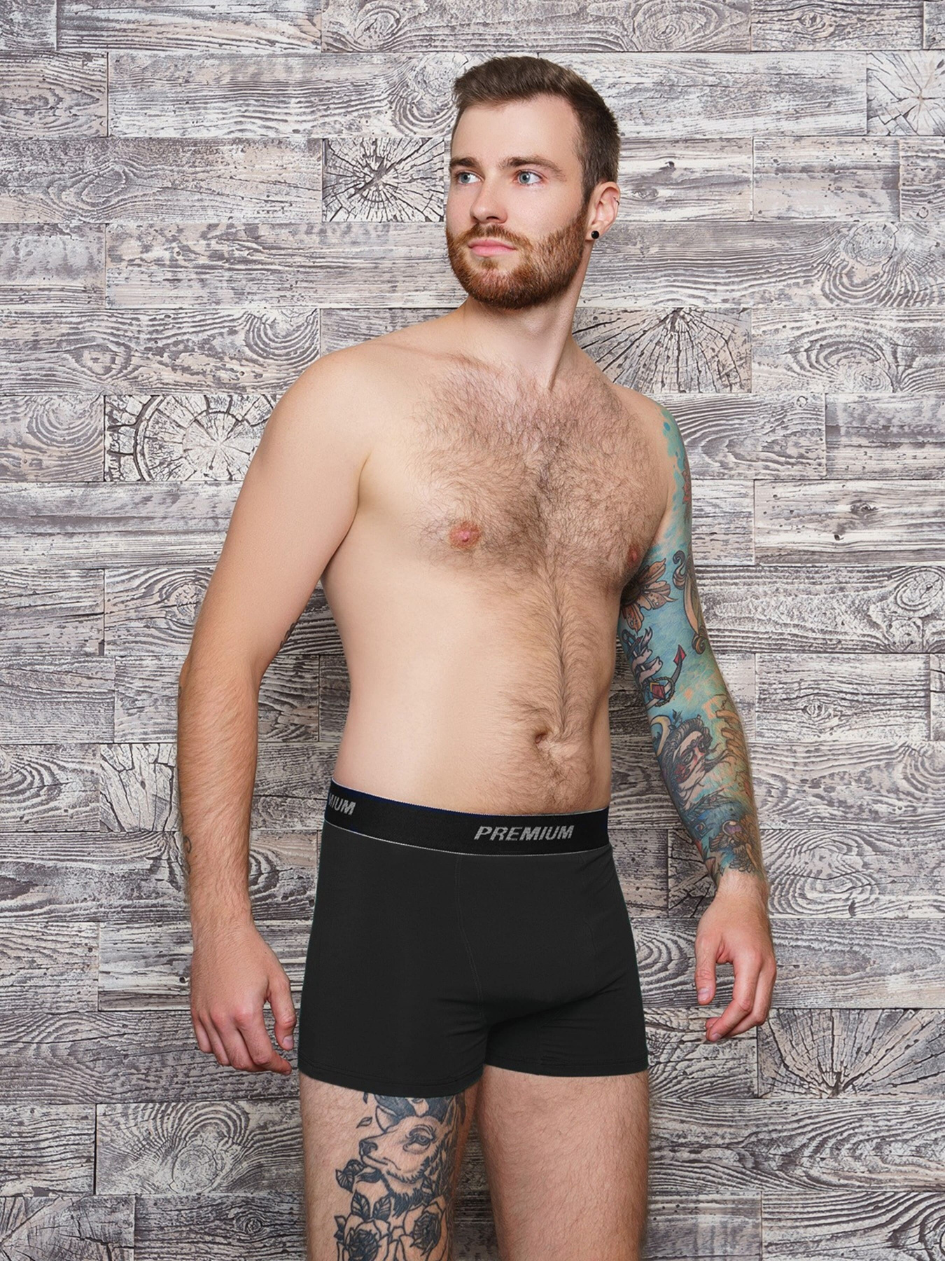 Труси ISSA Plus модель GN5-153_black Фото