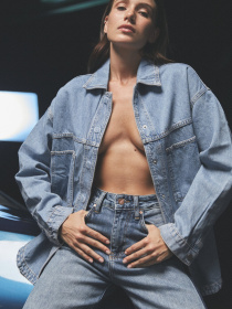 Джинсова куртка Gepur модель 45211 Фото