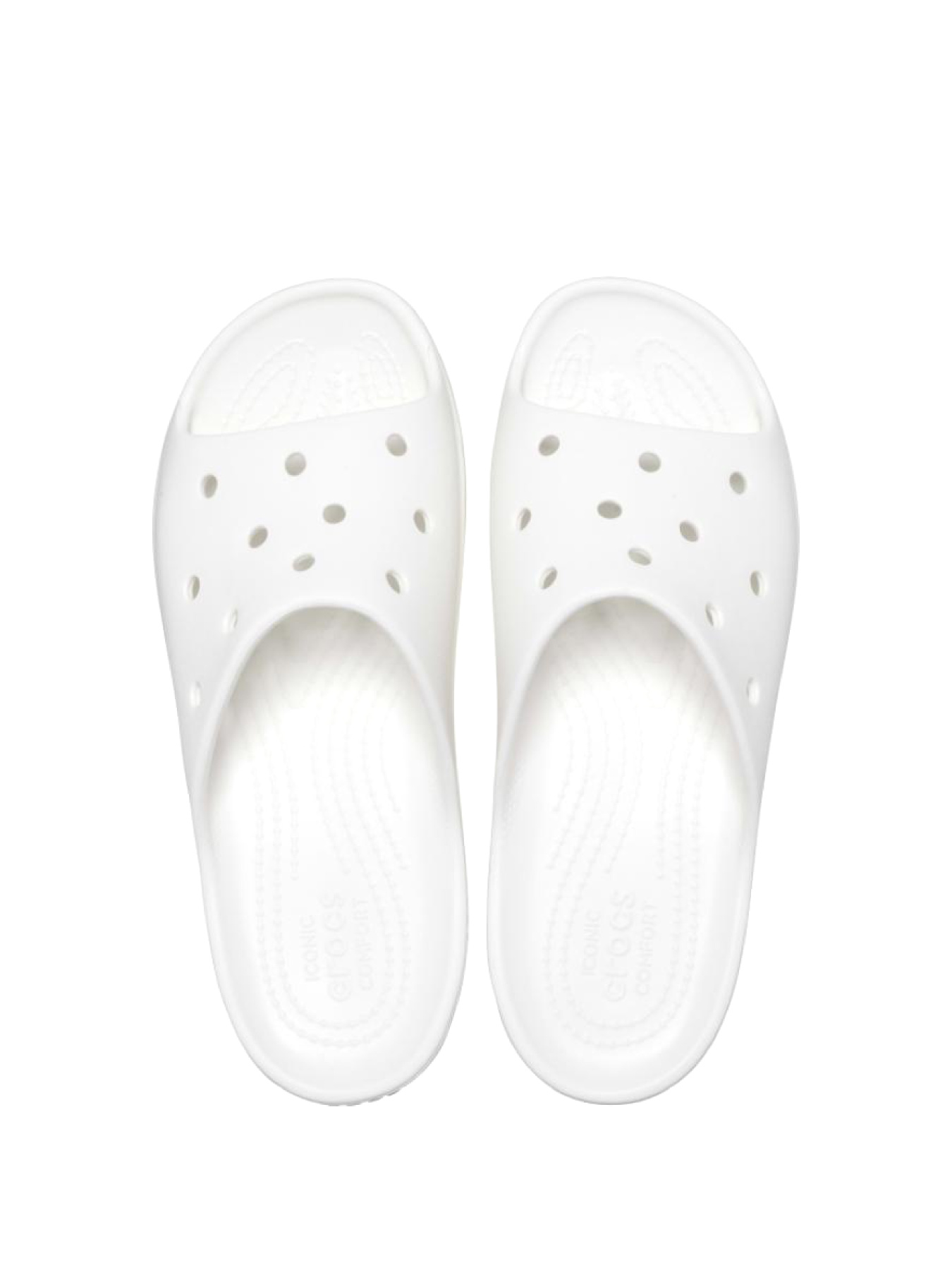 Шлепанцы Crocs модель 208180WHI Фото
