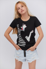 Футболки и поло YAPPI модель WB1047 Футболки и поло YAPPI модель WB1047 Фото