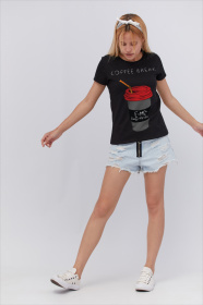 Футболки и поло YAPPI модель WB1034 Футболки и поло YAPPI модель WB1034 Фото