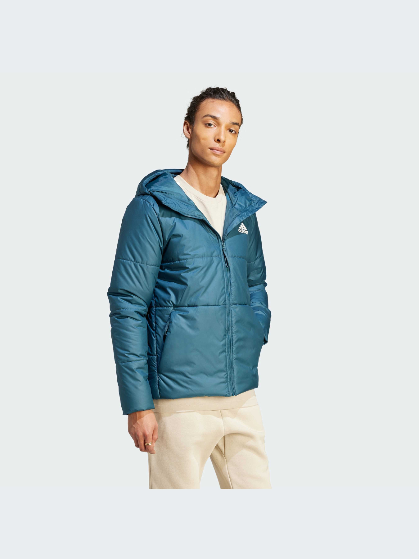 Демісезонна куртка Adidas 3 Stripes модель IK0512 Фото