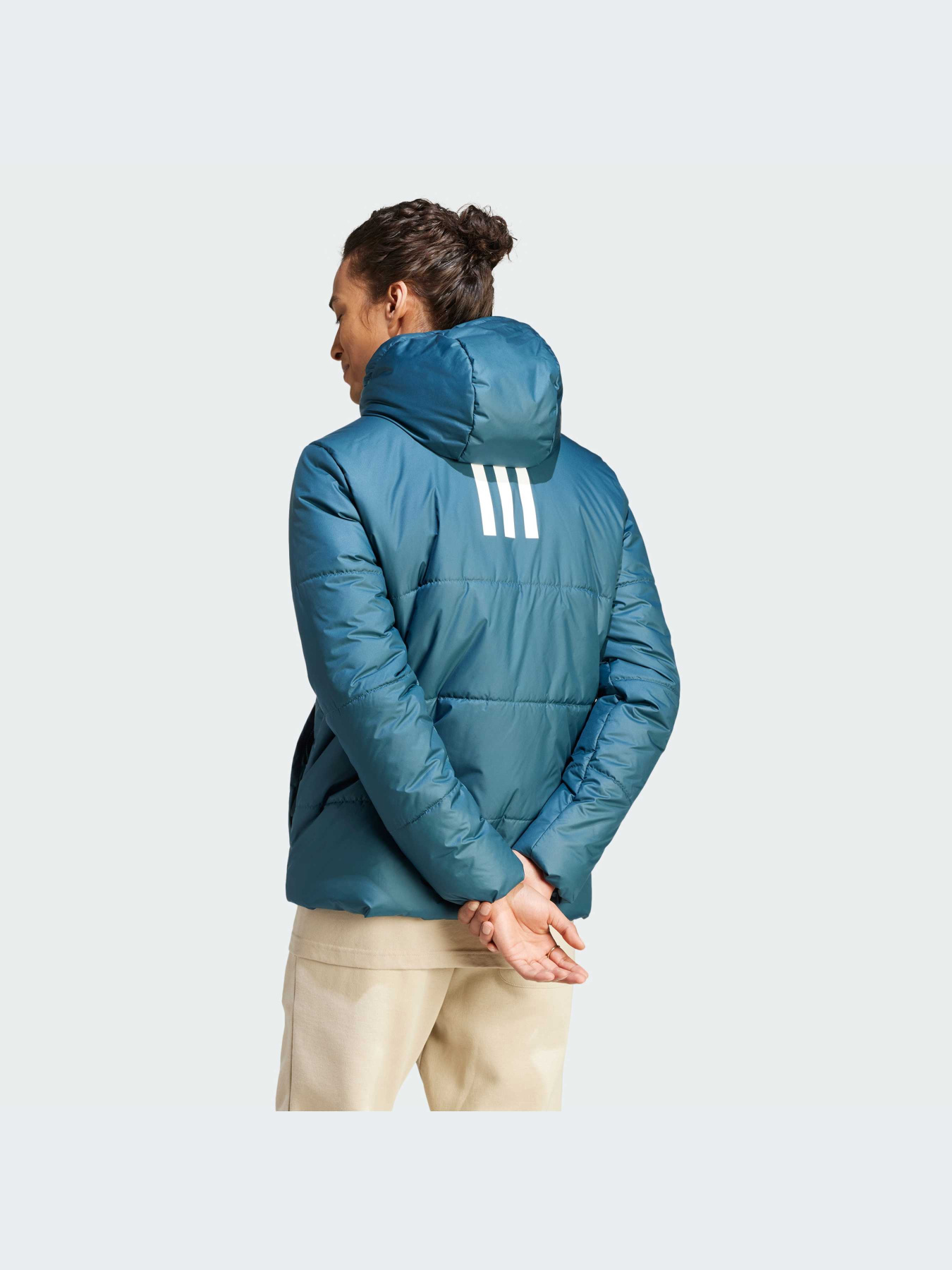 Демисезонная куртка Adidas 3 Stripes модель IK0512 Фото