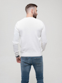 Джемпер ISSA Plus модель GN4-151_milky Фото