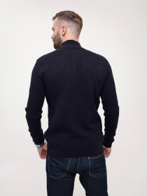 Светр ISSA Plus модель GN4-152_darkblue Фото