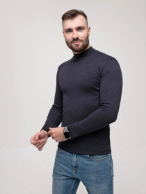 Свитер ISSA Plus модель GN4-56_darkgray Фото