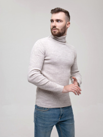 Свитер ISSA Plus модель GN4-58_lightgray Свитер ISSA Plus модель GN4-58_lightgray Фото