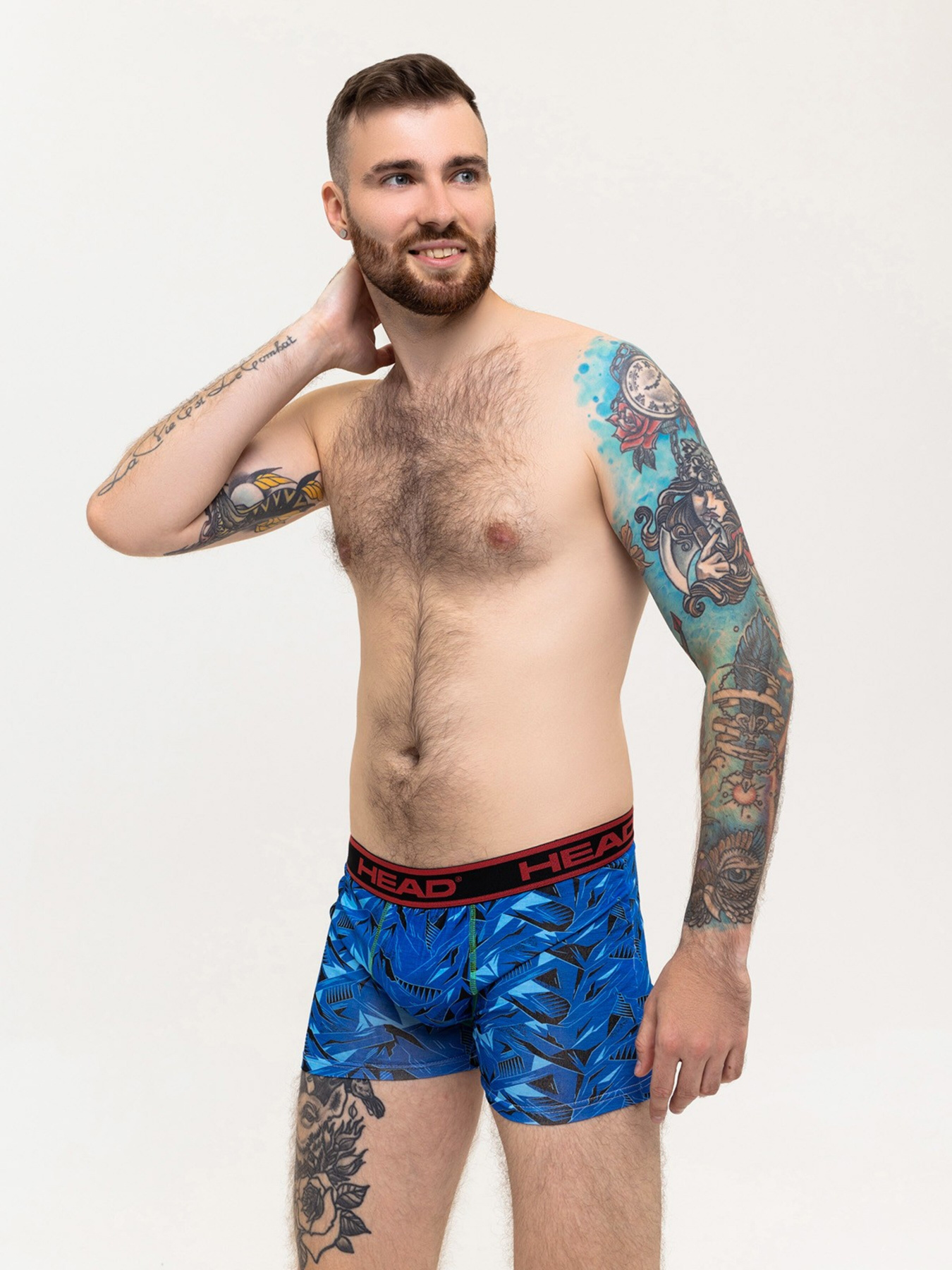 Труси ISSA Plus модель GN5-229_blue Фото