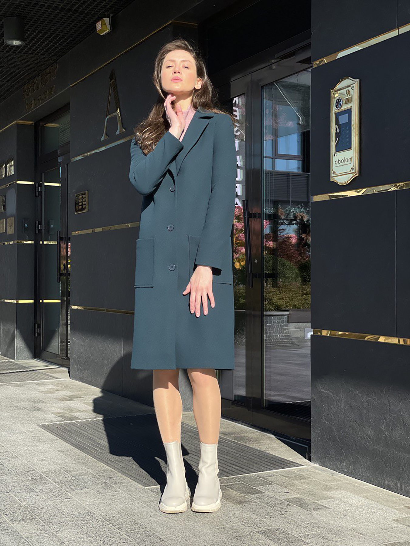 Пальто CAT ORANGE модель 4424 Фото