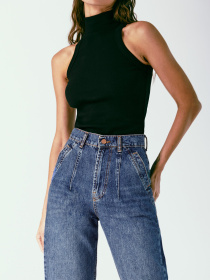 Джинсы мом Gepur модель 45201 Джинсы мом Gepur модель 45201 Фото