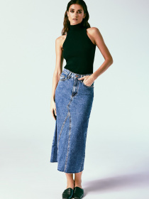 Джинсовая юбка Gepur модель 45209 Фото
