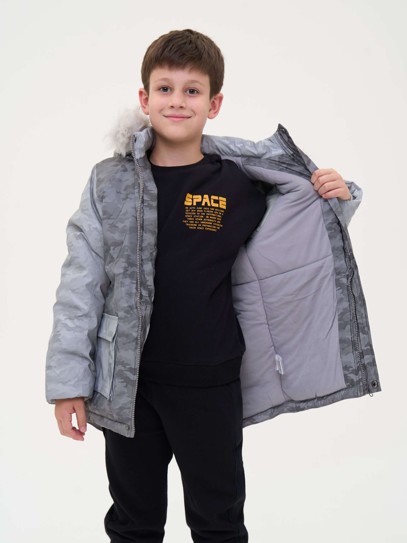 Зимняя куртка YUMSTER модель YU.13.13.002 Фото