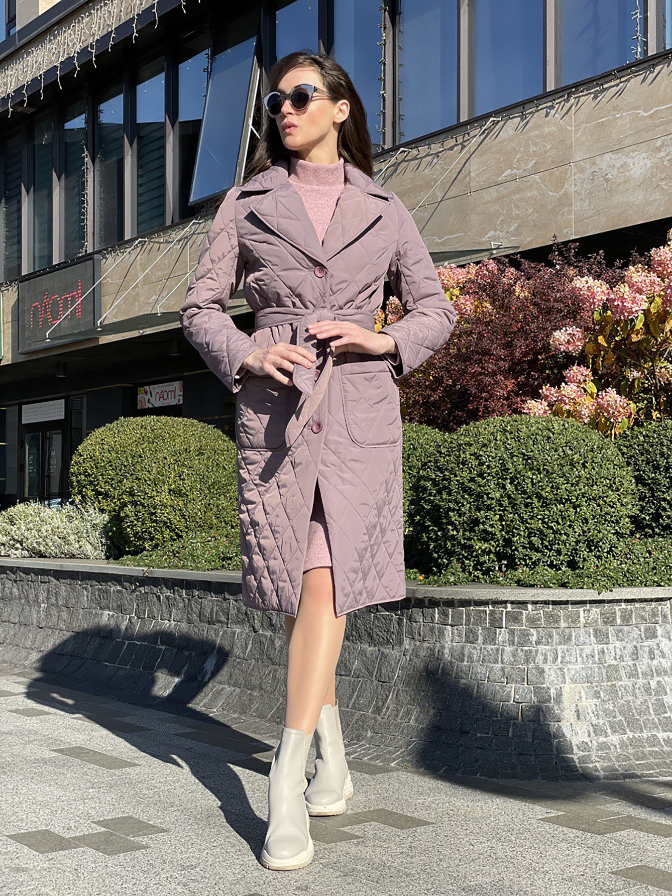 Пальто з утеплювачем CAT ORANGE модель 4423c Фото